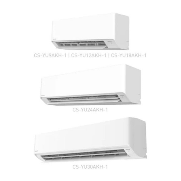 [1.0HP][Inverter] Panasonic IN:CS-YU9AKH Air Cond 1.0HP Eco Inverter R32