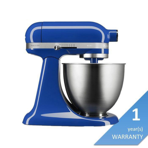 Second image of KitchenAid 5KSM3311XBTB Mini Mixer 3.3L Twilight Blue