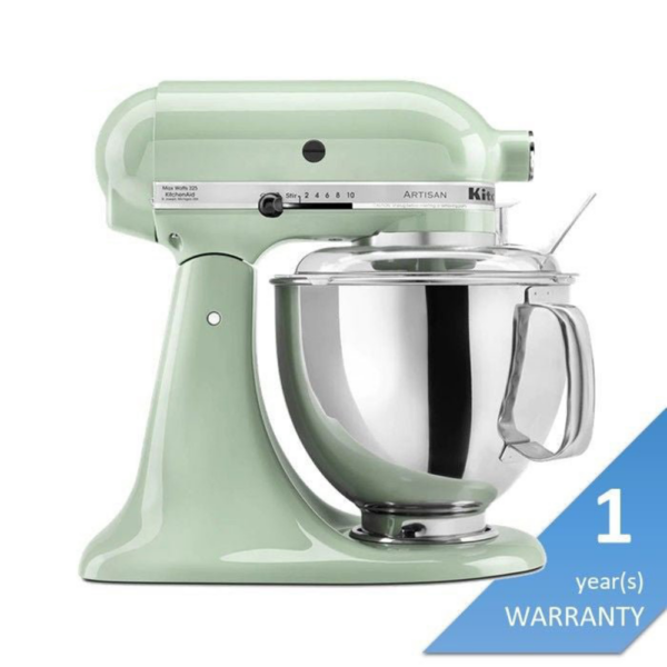 Second image of KitchenAid 5KSM150PSBPT Stand Mixer Artisan Tilt Head Pistachio 4.8L