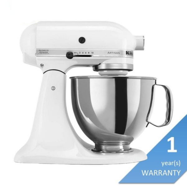 Second image of KitchenAid 5KSM150PSBWH Stand DD Mixer 4.8L White