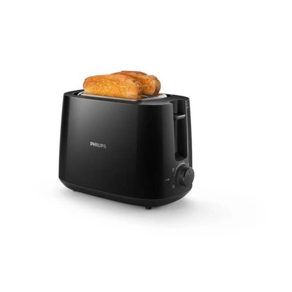 Philips HD2581/91 Metal Toaster Black