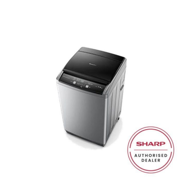 Sharp ES721X Top Load Washer S/Steel Tub 7.5 KG