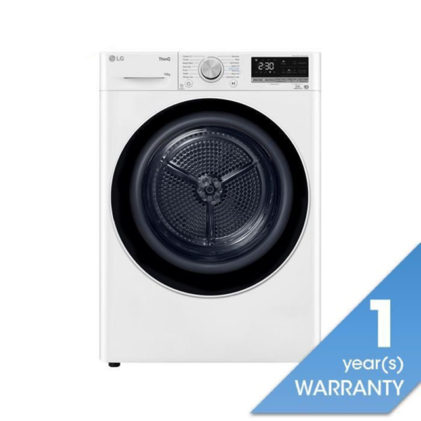 Second image of LG RH10VHP2W Heat Pump Dryer Dual Inverter With Auto Cleaning Condenser 10.0kg
