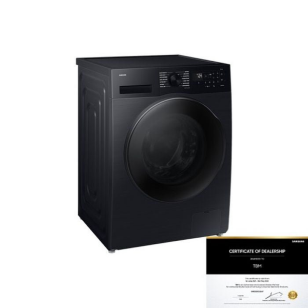 Samsung WD12DG5B15BBFQ Front Load Washer Dryer 12kg + 7kg Black