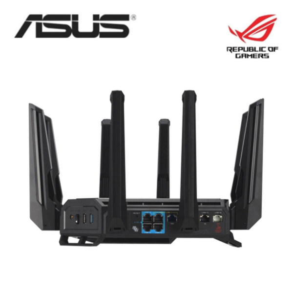Second image of Asus ROG Rapture GT-BE98 BE25000 Quad-band WiFi 7 (802.11be) Gaming Router