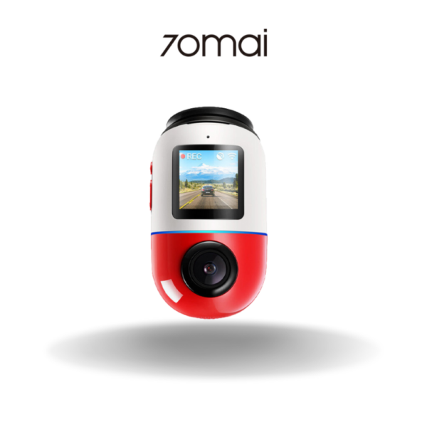 70mai Smart Dashcam Omni X200 4G 360? - Red 64GB