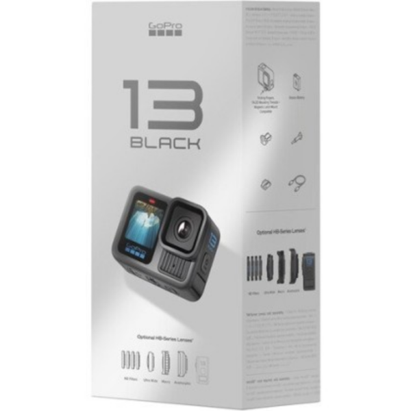 Second image of GoPro HERO13 Black Action Camera Hero 13 Combo GP120KIT + 32GB