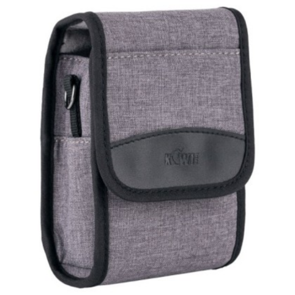 Compact Camera Pouch Case Bag for ZV1 G7X RX100 TG7 GR III KMP-S (Gray)